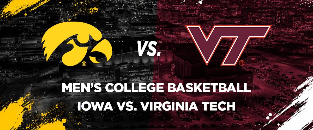 Iowa Vs. Virginia Tech Men's Basketball