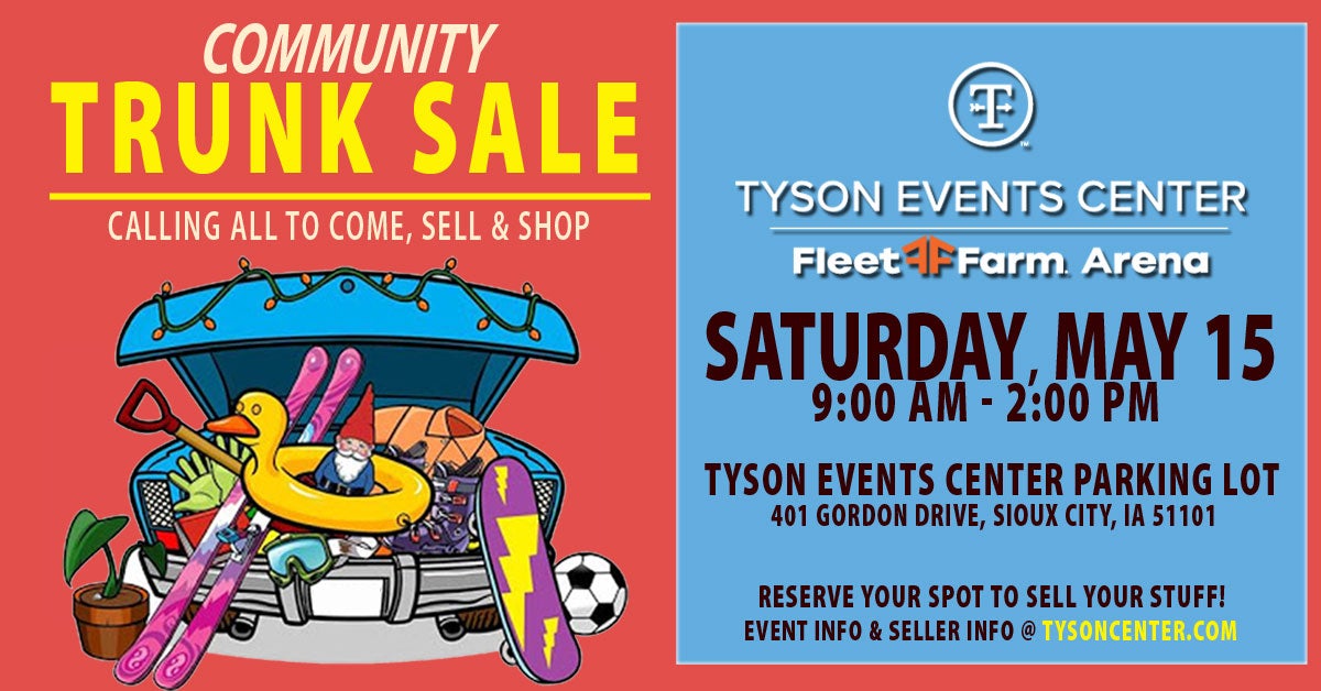 Community Trunk Sale Tyson Events Center