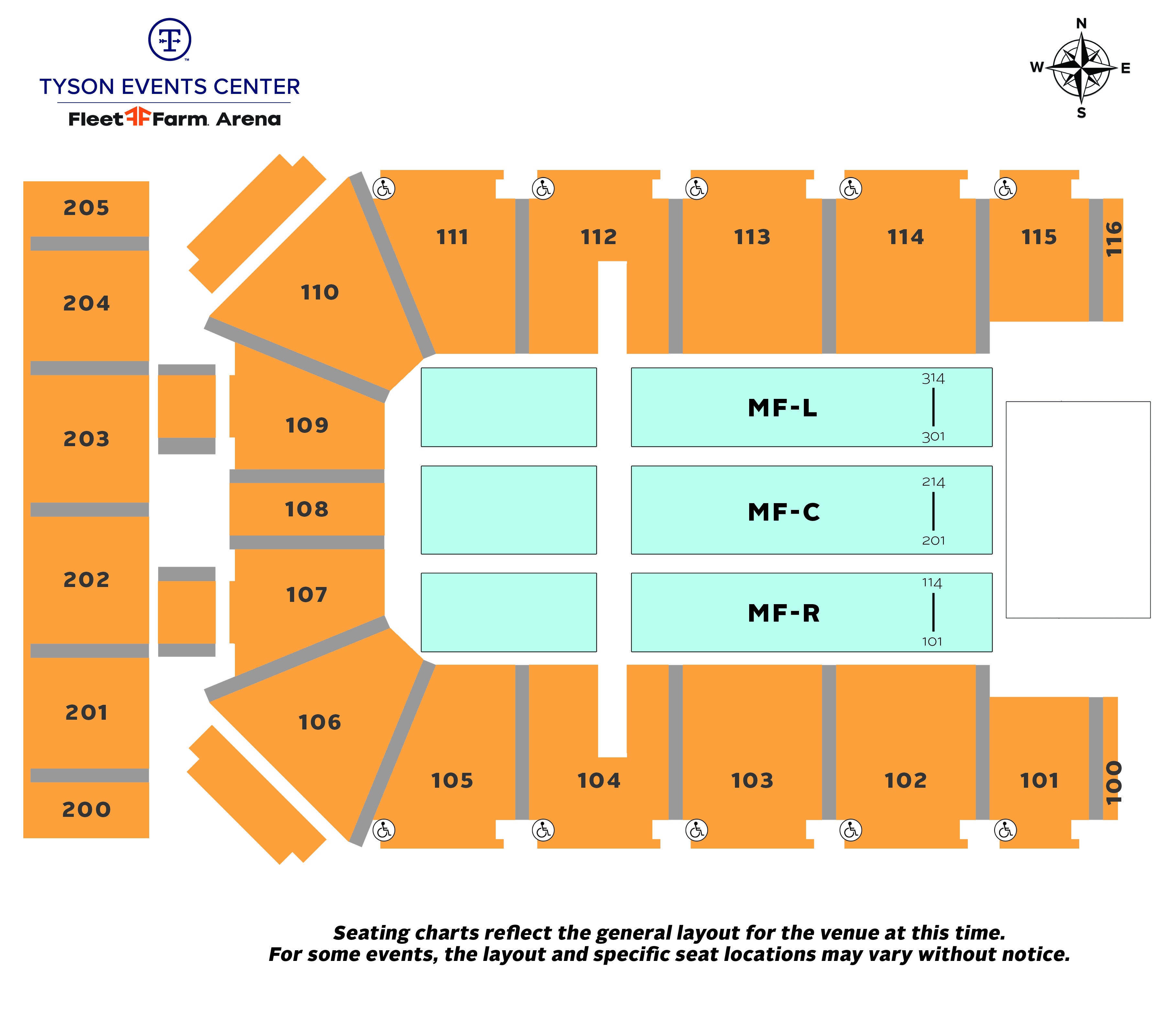 Ucsb Events Center Seating Chart