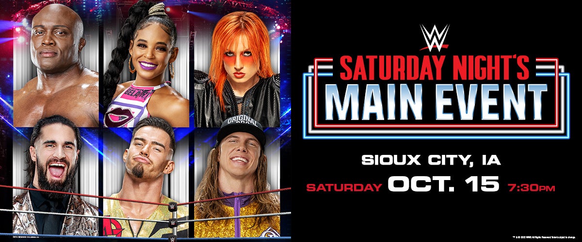WWE Saturday Night's Main Event Tyson Events Center